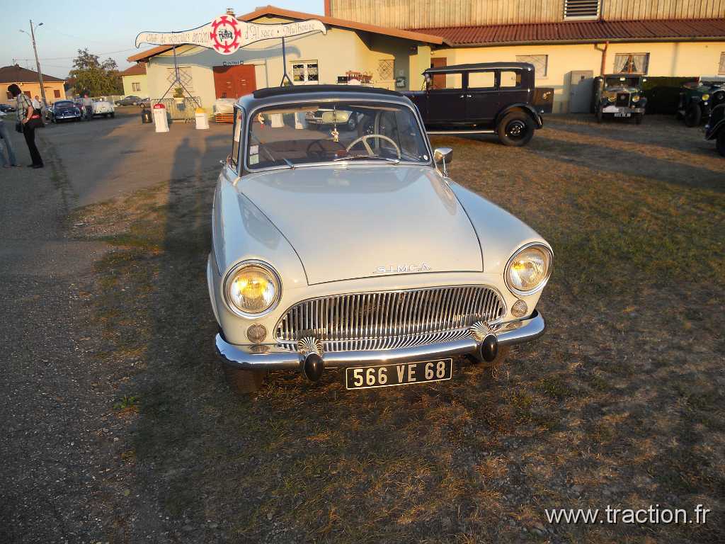 2011_rustenhart (144).jpg - 02/10/2011 - 68740 RUSTENHART 31ème Randonnée Internationale des Vendanges - SIMCA "Monaco"